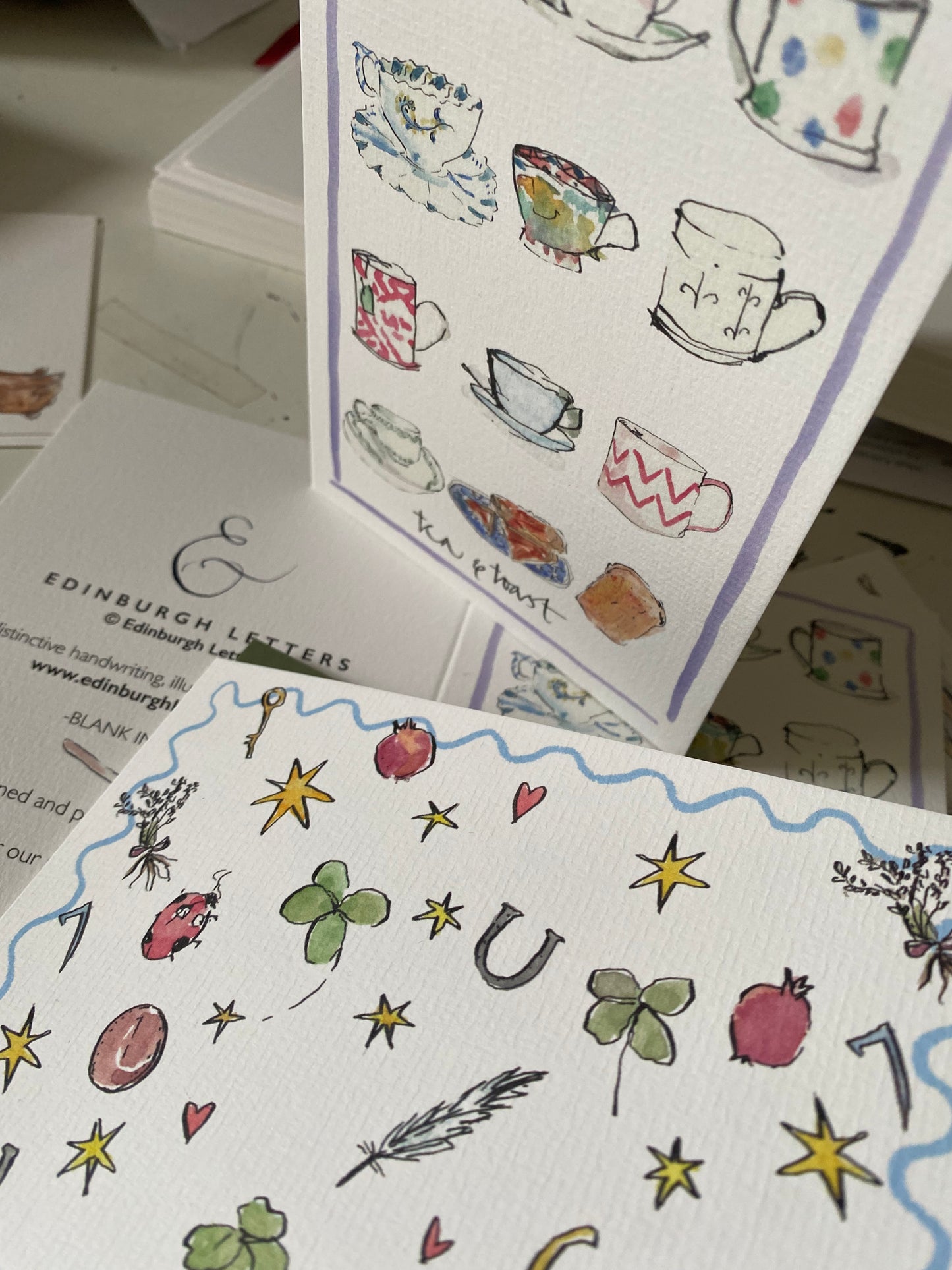 Good Luck card