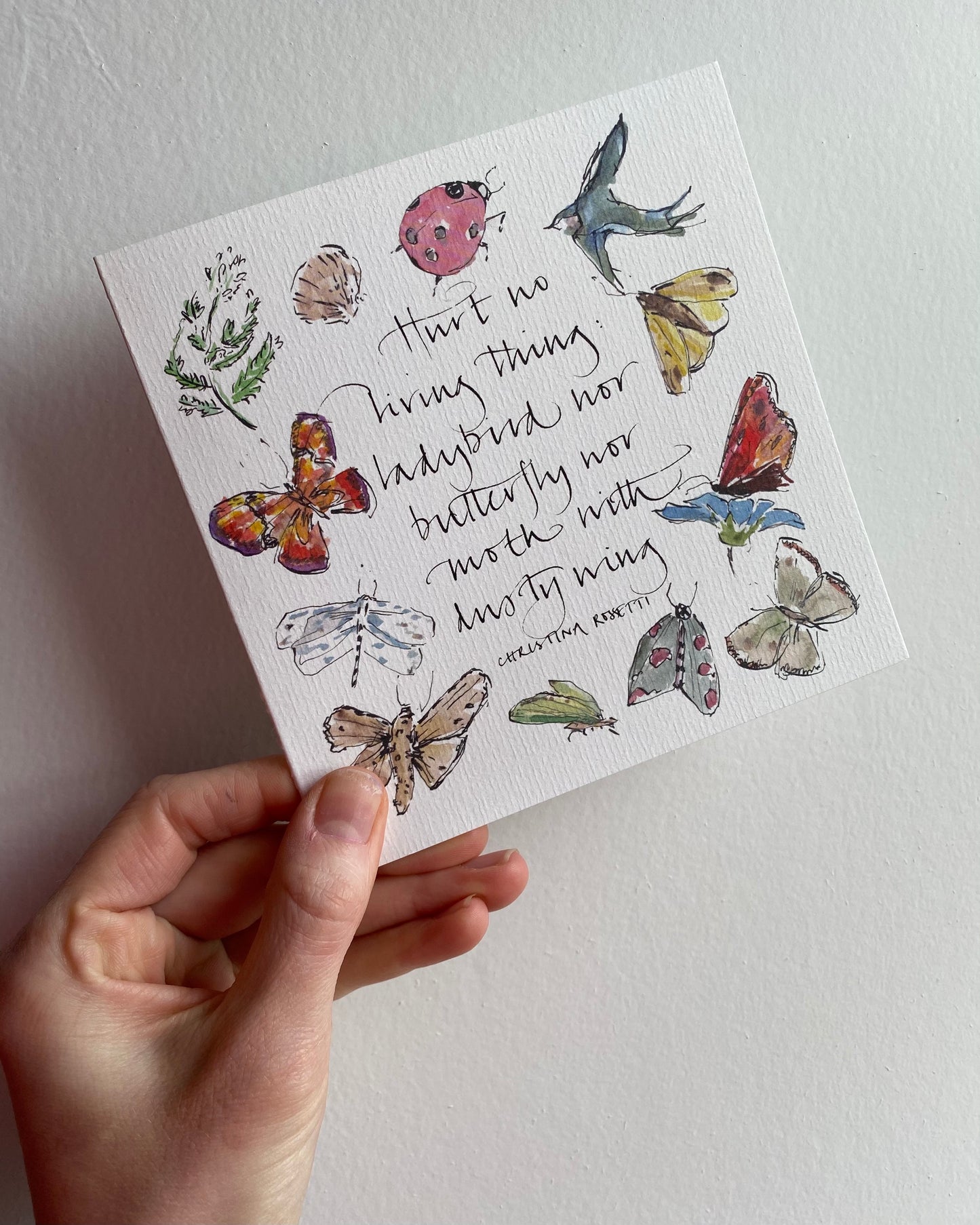 Beautiful Beasties Greeting card