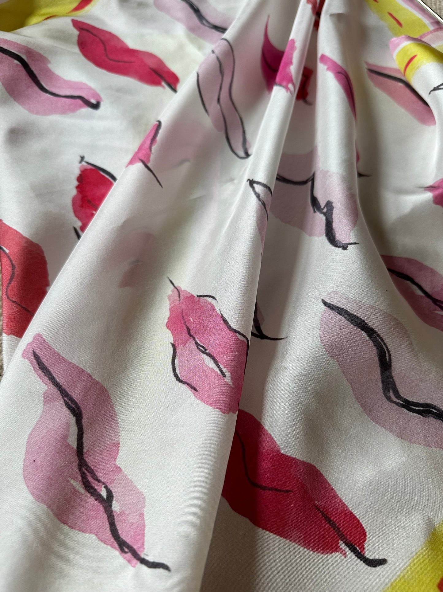 Kiss Kiss 100% Silk Scarf