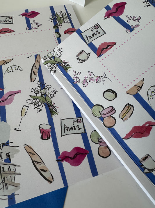 Paris Kisses - A5 Notebook