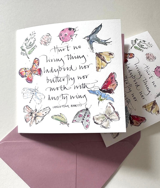 Beautiful Beasties Greeting card