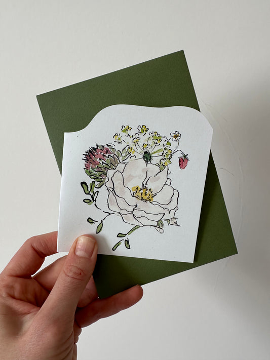 "Blossom" - Cut Out Card