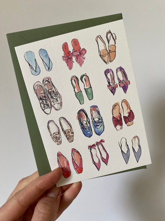 Fancy Feet card