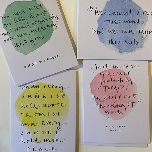 Virginia Woolf Quotation Print (A4)