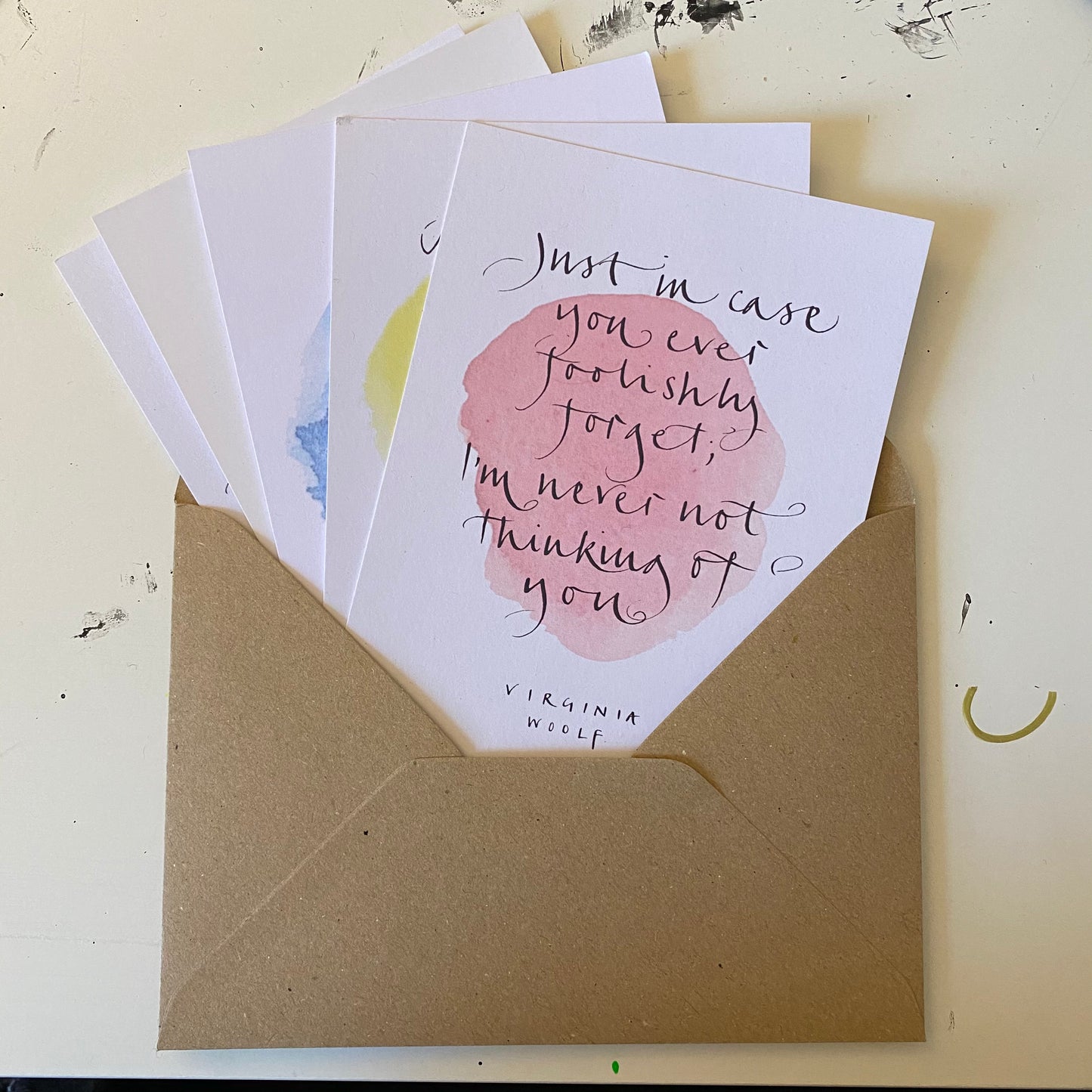 Quotation Postcard: Virginia Woolf