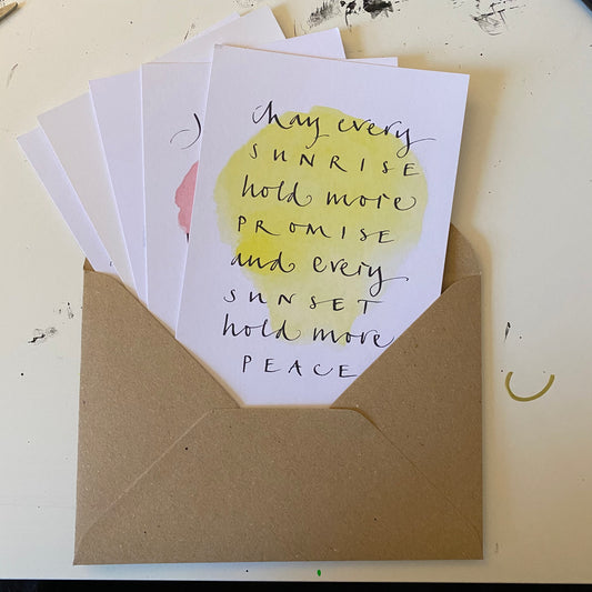 Quotation Postcard: Peace