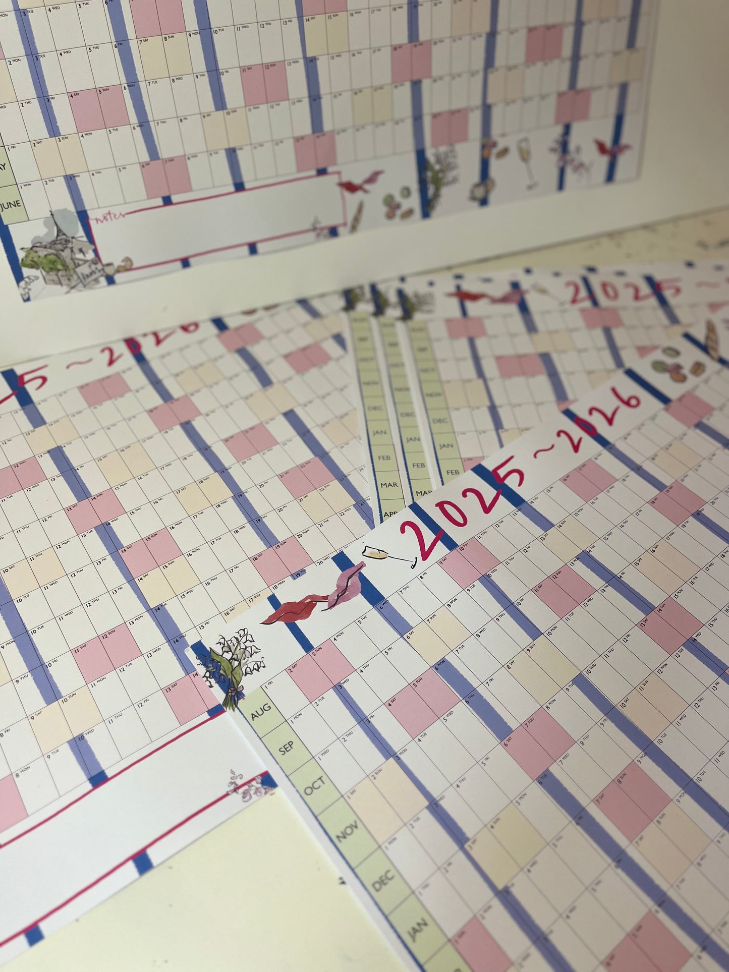 Academic Wall Planner 25/26
