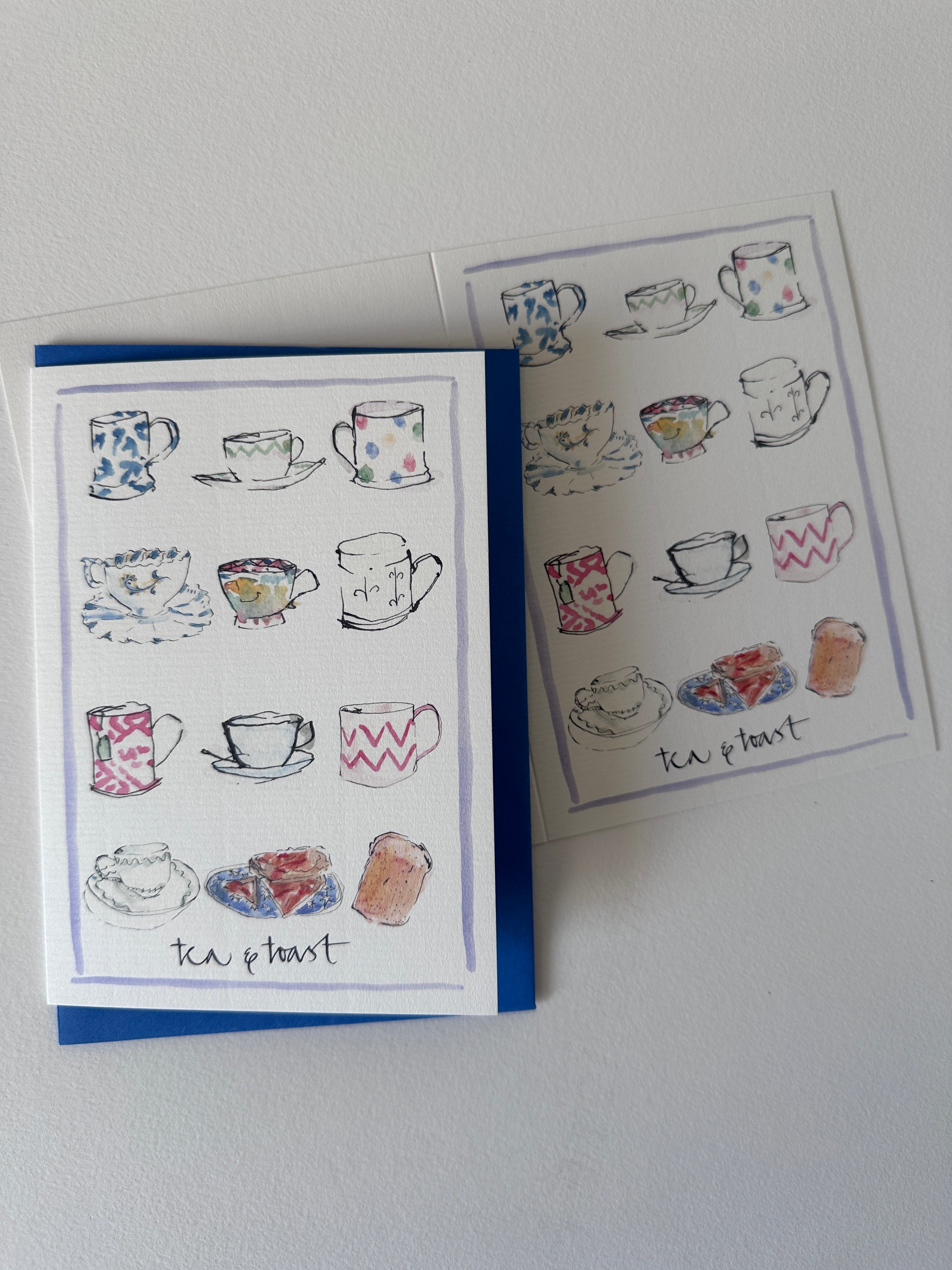 Tea & Toast card – Edinburgh Letters
