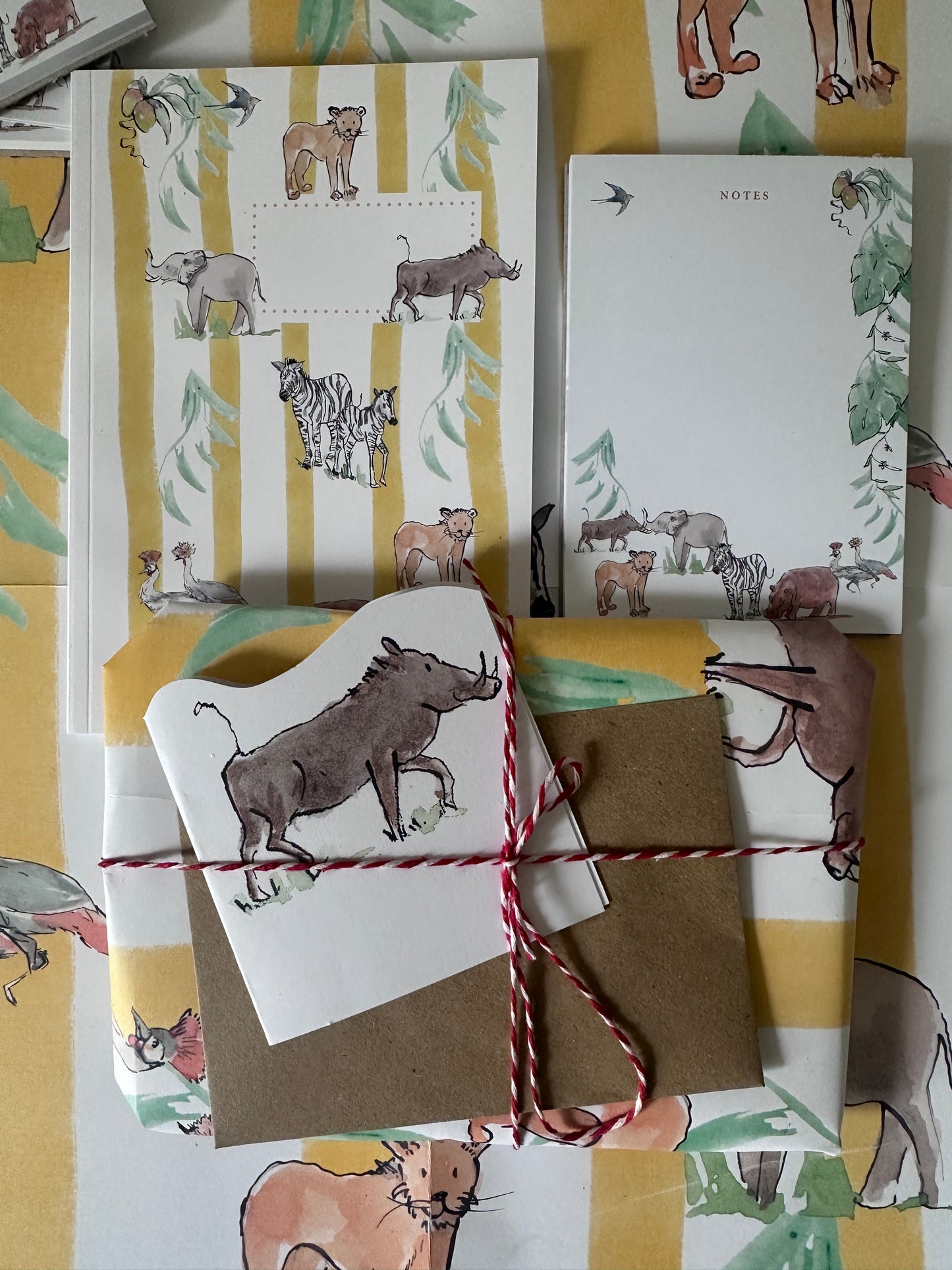 Safari - Gift Wrap Sheet