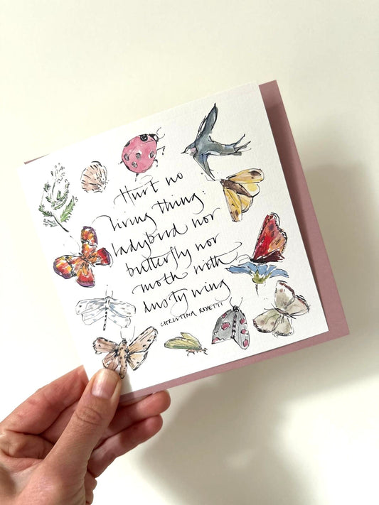 Beautiful Beasties Greeting card